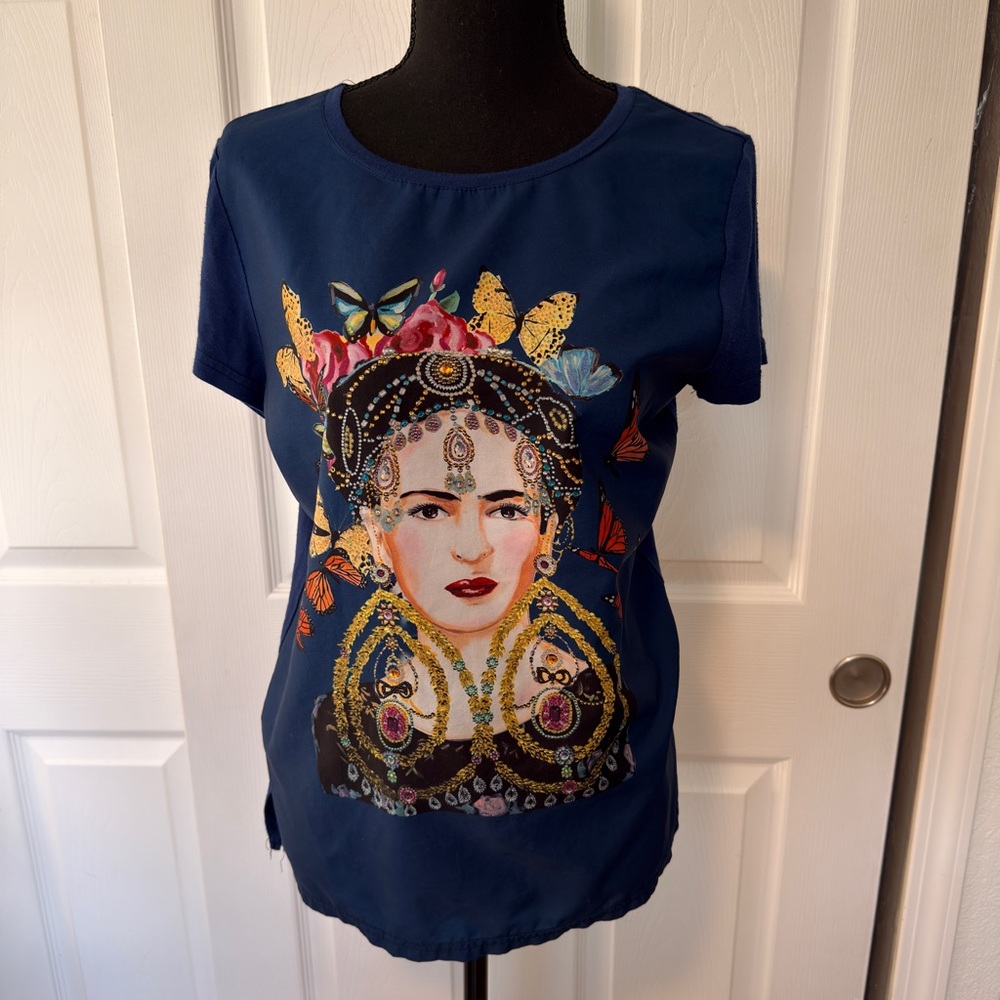 Runway Women's Navy Frida Graphic Top